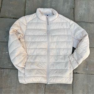 YI Seven Cream Puffer Jacket - Youth XL